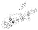 Page E Diagram and Parts List for QV-8000 Type 1 -After S/N 001001 Echo Chainsaw