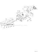 Page A Diagram and Parts List for QV-8000 Type 1E -After S/N 001001 Echo Chainsaw