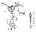 Page A Diagram and Parts List for RM-303E  Echo Trimmer