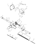 Page B Diagram and Parts List for SHC-1700 Type 1 -After S/N 001001 Echo Hedge Trimmer