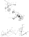 Page F Diagram and Parts List for SHC-1700 Type 1 -After S/N 001001 Echo Hedge Trimmer