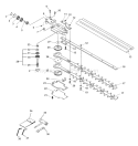 Part Location Diagram of 61030821460 Echo Gear Assembly-Spur