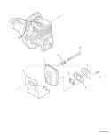 Page D Diagram and Parts List for SHC-210 07001001 - 07001057 Echo Hedge Trimmer