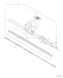 Page L Diagram and Parts List for SHC-210 07001058 - 07999999 Echo Hedge Trimmer