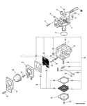 Page A Diagram and Parts List for SHC-265 S85612001001-S85612999999 Echo Hedge Trimmer