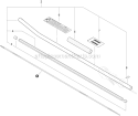 Main Pipe, Flexible Driveshaft Diagram and Parts List for SHC-266 T44113001001-T44113999999 Echo Hedge Trimmer