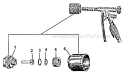 Part Location Diagram of 22401310610 Echo Cap