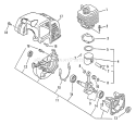 Page B Diagram and Parts List for SHR-2100 After A/N 001001 Echo Sprayer