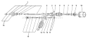 Page C Diagram and Parts List for SHR-2100 After A/N 001001 Echo Sprayer