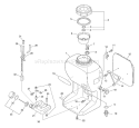 Page D Diagram and Parts List for SHR-210 05001001 - 05999999 Echo Sprayer