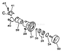 Part Location Diagram of 61022344730 Echo Drum