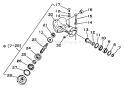 Part Location Diagram of 61031605330 Echo Washer