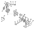 Page H Diagram and Parts List for SRM-1501 0017001 - 0039000 Echo Trimmer