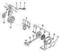 Page H Diagram and Parts List for SRM-1501 0083387 - 0135000 Echo Trimmer