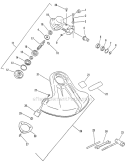 Page D Diagram and Parts List for SRM-1501 After S/N 0135001 Echo Trimmer