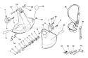 Page F Diagram and Parts List for SRM-2000  Echo Trimmer