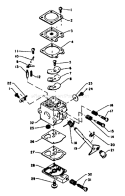 Page A Diagram and Parts List for SRM-200AE  Echo Trimmer