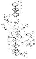 Page A Diagram and Parts List for SRM-200BE  Echo Trimmer