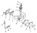 Page D Diagram and Parts List for SRM-200CE  Echo Trimmer