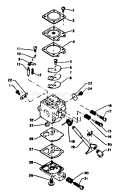 Page A Diagram and Parts List for SRM-200DA 001001 - 061535 Echo Trimmer