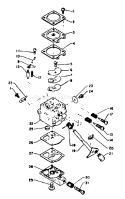 Page A Diagram and Parts List for SRM-200DA After S/N 061536 Echo Trimmer