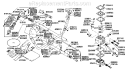 Page A Diagram and Parts List for SRM-200DB 001001 - 021800 Echo Trimmer