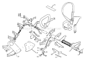 Page B Diagram and Parts List for SRM-200  Echo Trimmer