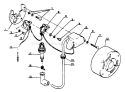 Page M Diagram and Parts List for SRM-201F  Echo Trimmer