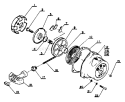 Page P Diagram and Parts List for SRM-201F  Echo Trimmer