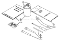 Page Q Diagram and Parts List for SRM-201F  Echo Trimmer