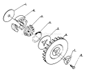 Page H Diagram and Parts List for SRM-201F  Echo Trimmer