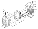 Page F Diagram and Parts List for SRM-202DA  Echo Trimmer