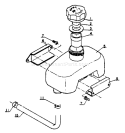 Page G Diagram and Parts List for SRM-202F  Echo Trimmer