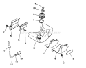 Page D Diagram and Parts List for SRM-210AE  Echo Trimmer