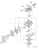 Page A Diagram and Parts List for GT-200R 08143308 - 08999999 Echo Trimmer