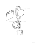 Page N Diagram and Parts List for SRM-210U 08001001 - 08999999 Echo Trimmer