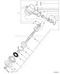 Page G Diagram and Parts List for SRM-210U 08001001 - 08999999 Echo Trimmer