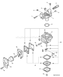 Page A Diagram and Parts List for SRM-210U S74612001001 - S74612999999 Echo Trimmer