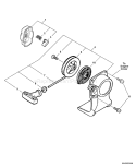 Page O Diagram and Parts List for SRM-210U S82113001001 - S82113999999 Echo Trimmer