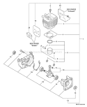 Page D Diagram and Parts List for SRM-210 08075195 - 08467771 Echo Trimmer