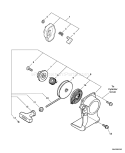 Page N Diagram and Parts List for SRM-210 S80313001001 - S80313999999 Echo Trimmer