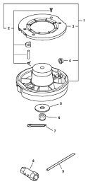 Page O Diagram and Parts List for SRM-210I 07003362 - 07999999 Echo Trimmer