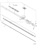Page L Diagram and Parts List for SRM-210I S65411001001 - S65411999999 Echo Trimmer