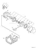 Page O Diagram and Parts List for SRM-210I S72912001001 - S72912999999 Echo Trimmer
