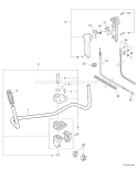 Page H Diagram and Parts List for SRM-211U 02001001 - 02999999 Echo Trimmer