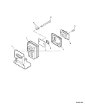 Page E Diagram and Parts List for SRM-211I 06001689 - 06999999 Echo Trimmer