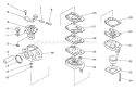 Page A Diagram and Parts List for SRM-2200  Echo Trimmer