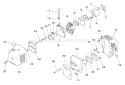 Page E Diagram and Parts List for SRM-2200  Echo Trimmer