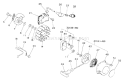 Page G Diagram and Parts List for SRM-2200  Echo Trimmer