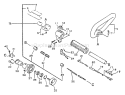 Page B Diagram and Parts List for SRM-2201  Echo Trimmer